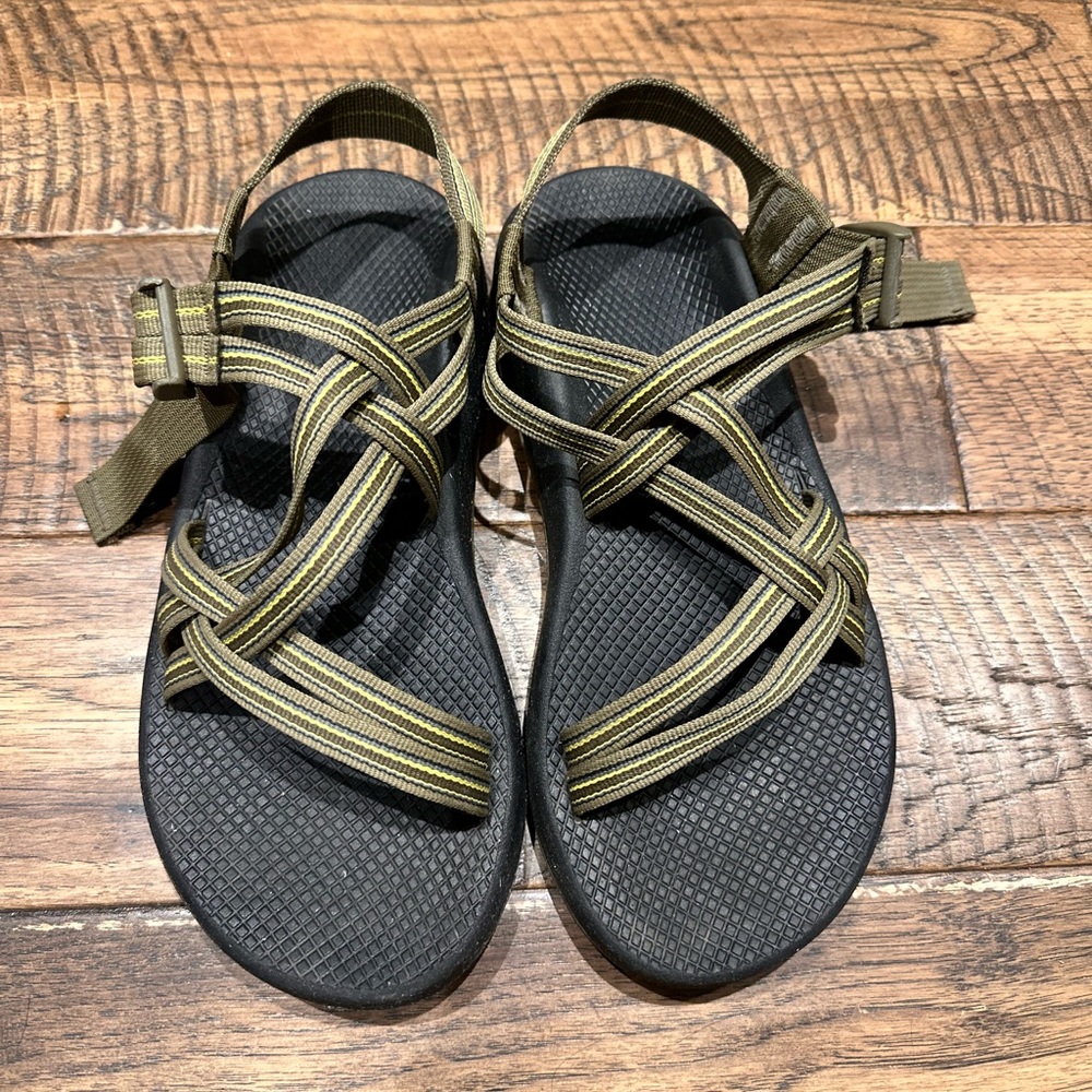 Chaco Sandals Men’s Size 10 | Green Brown | Outdoor Shoes